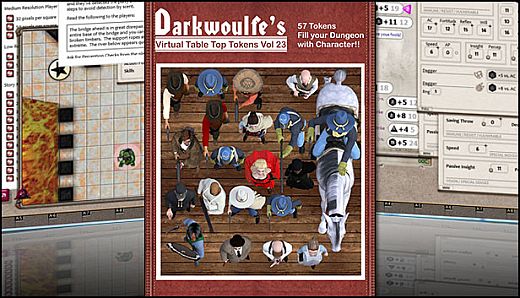Fantasy Grounds - Darkwoulfe's Token Pack Volume 23