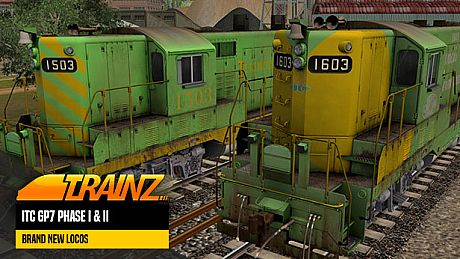 Trainz 2019 DLC: ITC GP7 Phase I & II (2 Pack) DLC