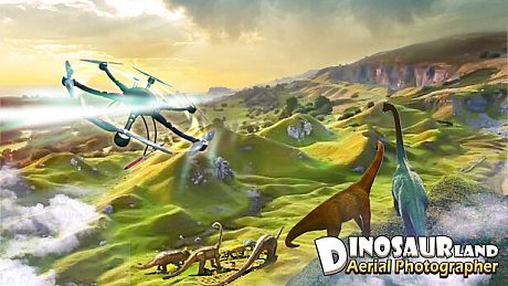 Dinosaur Land Aerial Photograph Game