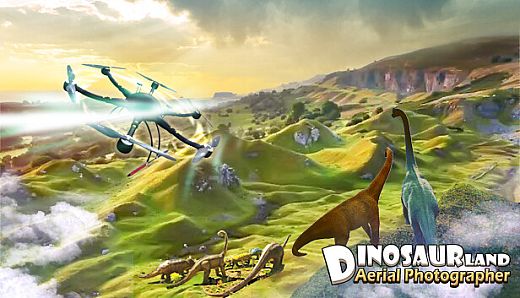 Dinosaur Land Aerial Photograph