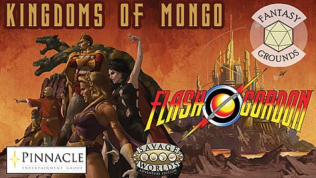 Fantasy Grounds - Flash Gordon Kingdoms of Mongo DLC