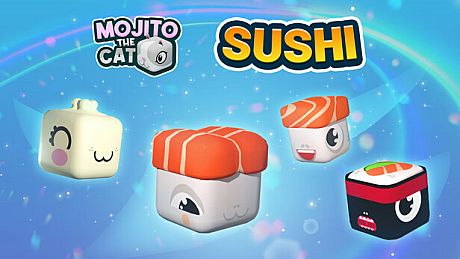 Mojito the Cat: Sushi Skins DLC