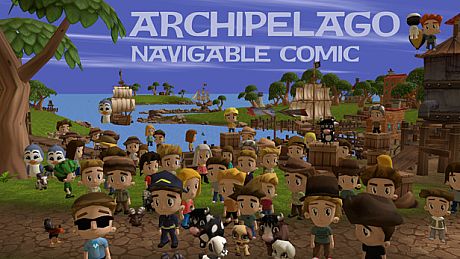 Archipelago: Navigable VR Comic Game