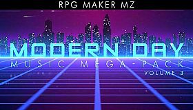 RPG Maker MZ - Modern Day Music Mega-Pack Vol 03