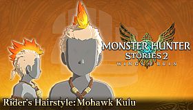 Monster Hunter Stories 2: Wings of Ruin - Rider's Hairstyle: Mohawk Kulu