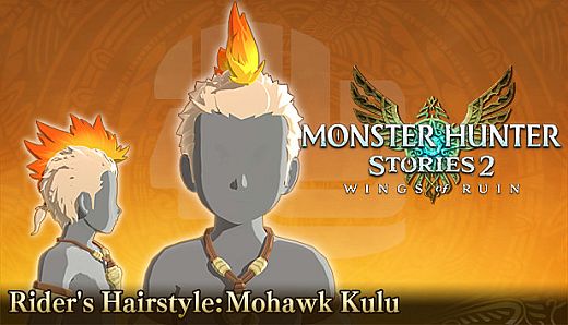 Monster Hunter Stories 2: Wings of Ruin - Rider's Hairstyle: Mohawk Kulu