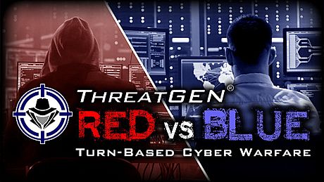 ThreatGEN: Red vs. Blue Game