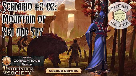 Fantasy Grounds - Pathfinder 2 RPG - Pathfinder Society Scenario #2-02: Mountain of Sea and Sky DLC