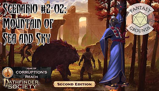 Fantasy Grounds - Pathfinder 2 RPG - Pathfinder Society Scenario #2-02: Mountain of Sea and Sky