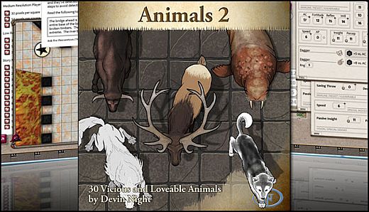 Fantasy Grounds - Animals 2 (Token Pack)