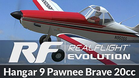 RealFlight Evolution - Hangar 9 Pawnee Brave 20cc DLC