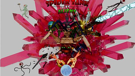 Spider-Tank  vs Aliens Game