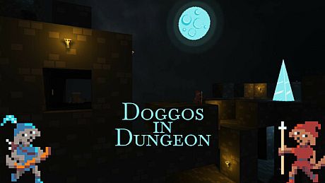 Doggos in Dungeon Game