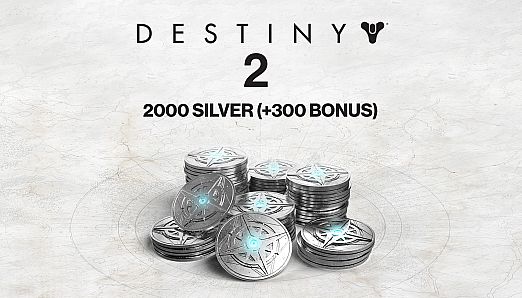 2000 (+300 Bonus) Destiny 2 Silver