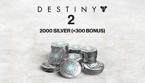 Compra 2000 (+300 Bonus) Destiny 2 Silver
