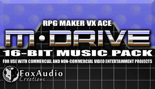 RPG Maker VX Ace - M-DRIVE 16-bit Music Pack