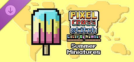 Pixel Cross Stitch - Summer Miniatures Pack DLC