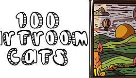 100 Artroom Cats