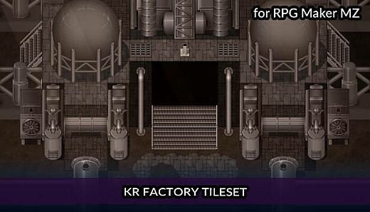 RPG Maker MZ - KR Factory Tileset