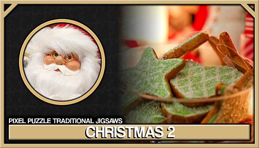 Pixel Puzzles Traditional Jigsaws Pack: Christmas 2