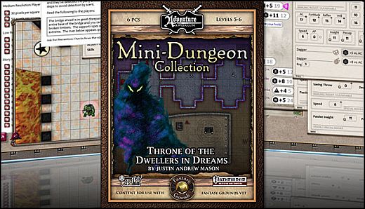 Fantasy Grounds - Mini-Dungeon #028: Throne of the Dwellers in Dreams (PFRPG)