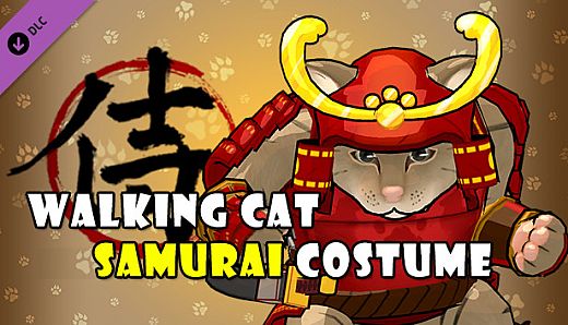 Fight Of Animals - Samurai Costume/Walking Cat