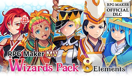 RPG Maker MV - Wizards Pack (8 Elements)