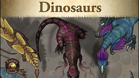 Fantasy Grounds - Top Down Tokens - Dinosaurs DLC