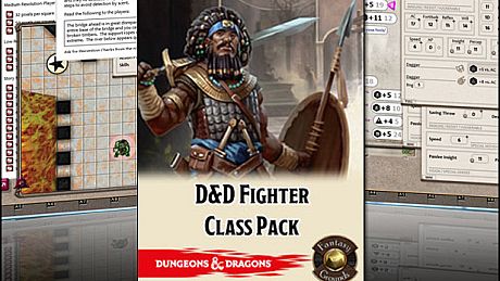 Fantasy Grounds - D&D Fighter Class Pack DLC