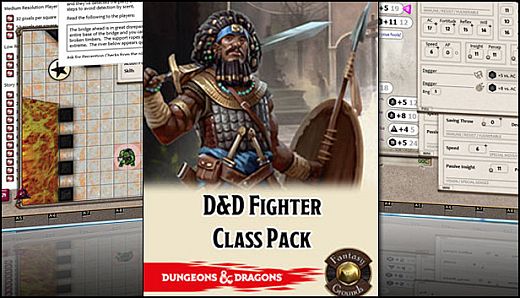 Fantasy Grounds - D&D Fighter Class Pack