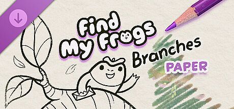 Find My Frogs: Branches - Paper