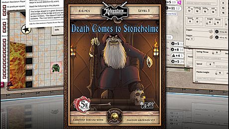 Fantasy Grounds - U03: Death Comes to Stoneholme (5E) DLC