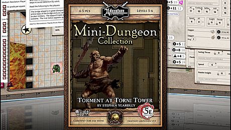 Fantasy Grounds - Mini-Dungeon #015: Torment at Torni Tower (5E) DLC