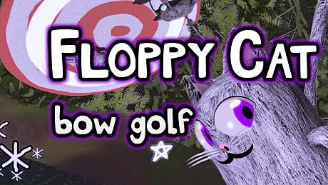 Floppy Cat Bow Golf! Game
