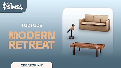 The Sims 4 Modern Retreat Kit DLC
