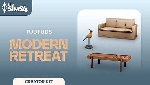 The Sims 4 Modern Retreat Kit