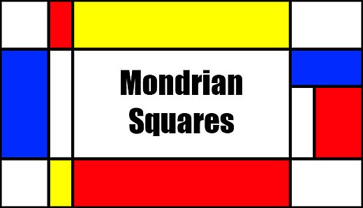 Mondrian Squares