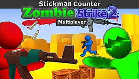 Stickman Counter Zombie Strike 2: Multiplayer