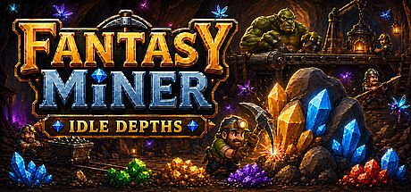 Fantasy Miner: Idle Depths Game