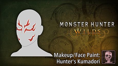 Monster Hunter Wilds - Makeup/Face Paint: Hunter's Kumadori DLC