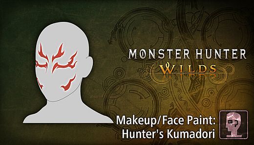 Monster Hunter Wilds - Makeup/Face Paint: Hunter's Kumadori