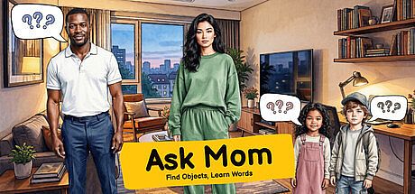 Ask Mom: Find Objects, Learn Words