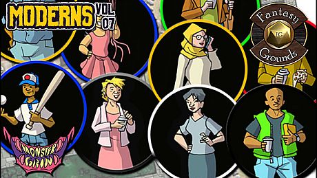 Fantasy Grounds - Moderns, Volume 7 (Token Pack) DLC