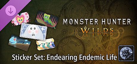 Monster Hunter Wilds - Sticker Set: Endearing Endemic Life DLC