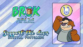 BROK - Natal Tail, A New Christmas - Support the devs + Postcards