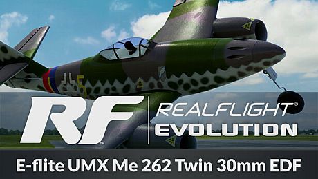 RealFlight Evolution - E-flite UMX Me 262 Twin 30mm EDF DLC