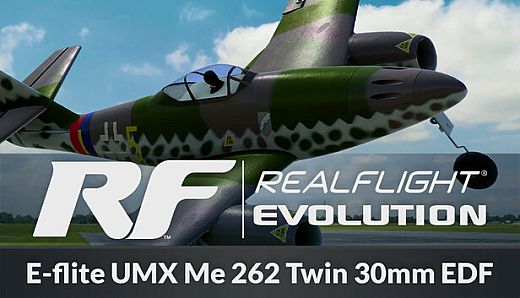 RealFlight Evolution - E-flite UMX Me 262 Twin 30mm EDF