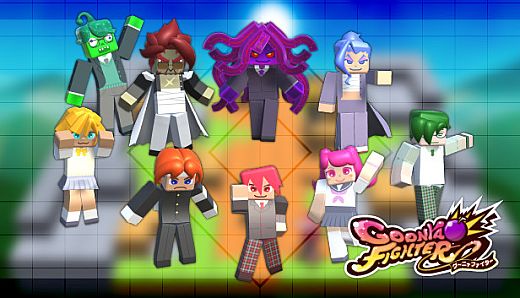 GoonyaFighter - Additional skin: All character skins (College Days ver.)