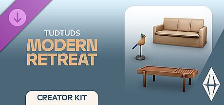 The Sims 4 Modern Retreat Kit DLC