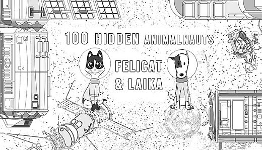 100 Hidden Animalnaults - Felicat & Laika